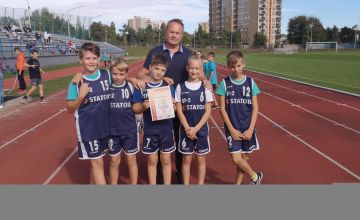 Finał trójboju lekkoatletycznego chłopców