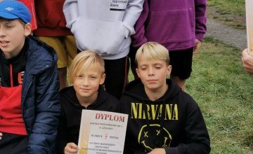 III miejsce w biegach przełajowych