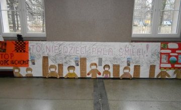 „TO NIE DZIECI PALĄ ŚMIECI”