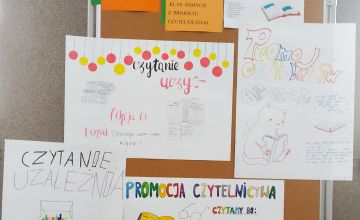 Wybieram czytanie zamiast na komputerze granie - projekt czytelniczy.
