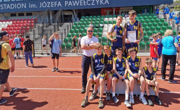 I miejsce w Mistrzostwa powiatu będzińskiego w czwórboju lekkoatletycznym chłopców