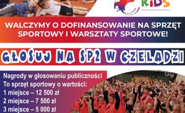 GŁOSUJ NA SP2 W CZELADZI W KONKURSIE PHO3NIX ACTIVE SCHOOL
