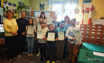 Twórczość Aleksandra Fredry na XIV urodziny szkolnego konkursu „Pięknie czytam”.
