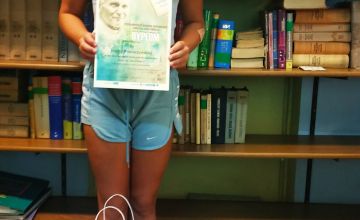 HANNA POKRACZYŃSKA 
WYRÓŻNIONA
w Wojewódzkim Konkursie Recytatorskim
