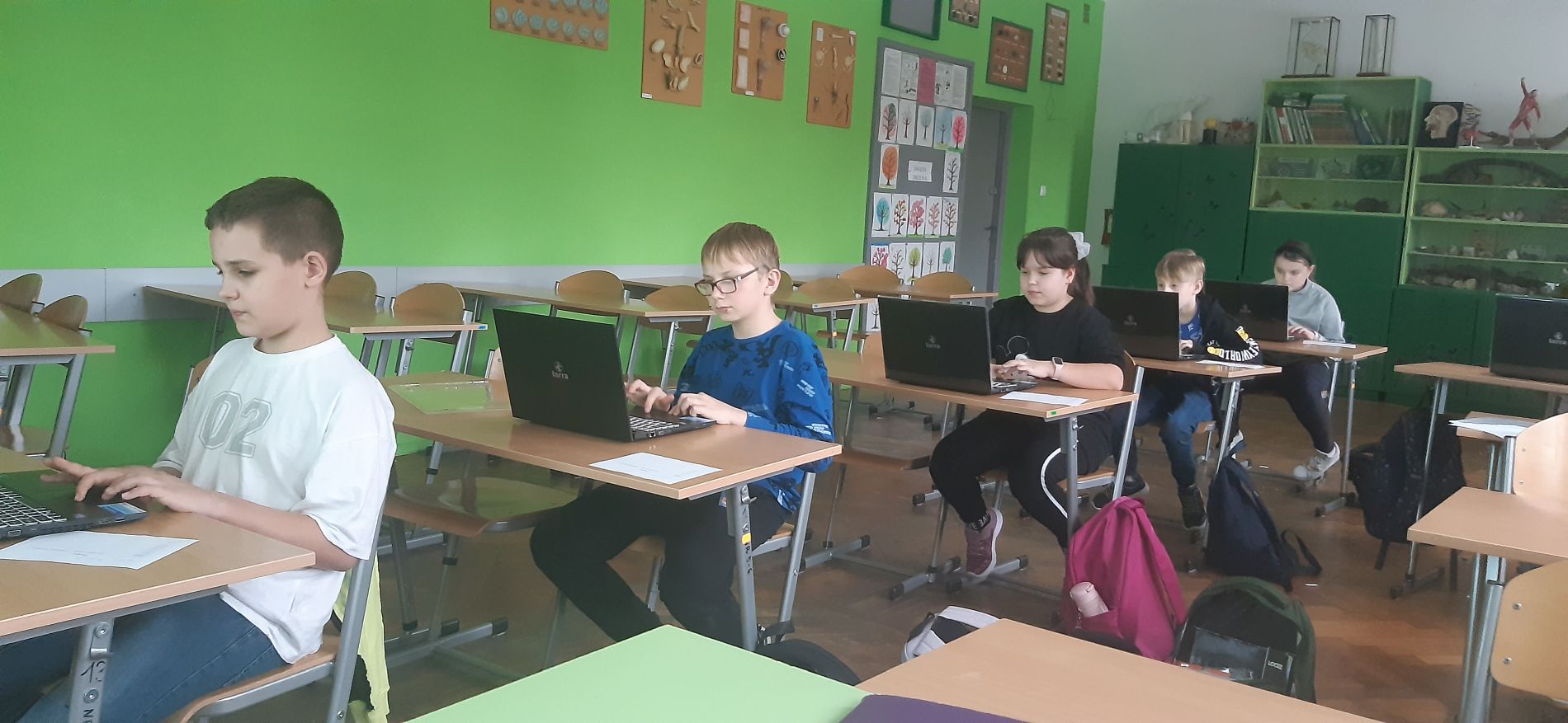 Zajęcia przyrodnicze realizowane w ramach projektu „Kształtujemy umiejętności - pokonujemy bariery”