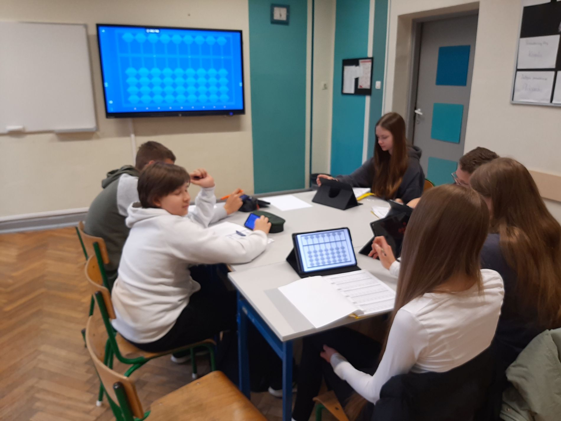 Zajęcia z matematyki mentalnej w ramach projektu