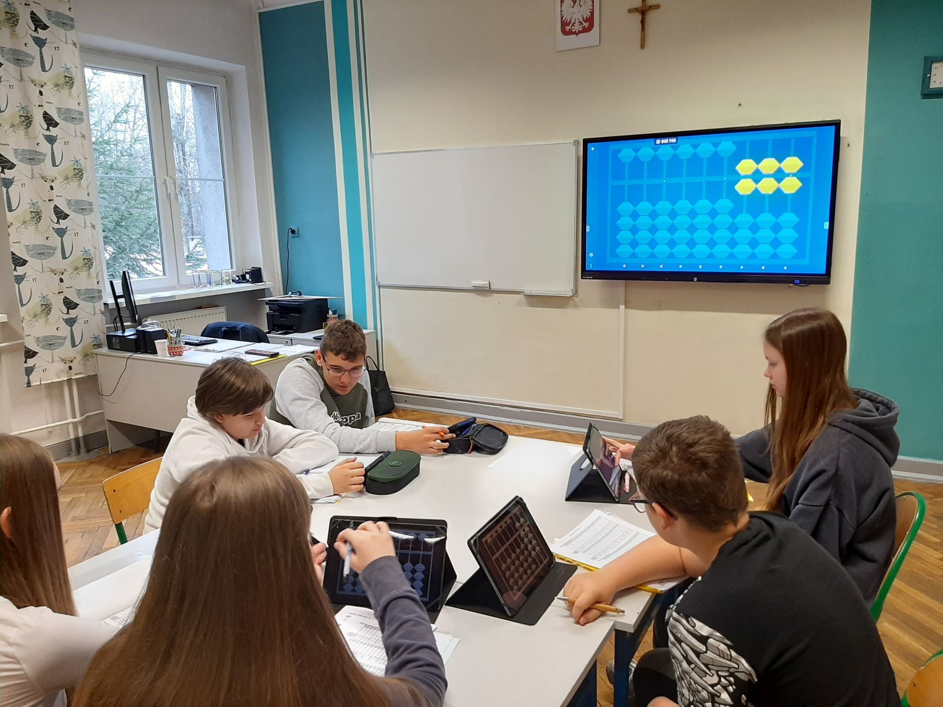 Zajęcia z matematyki mentalnej w ramach projektu