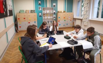 Zajęcia z matematyki mentalnej w ramach projektu „Kształtujemy umiejętności - pokonujemy bariery”