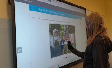 Zajęcia korekcyjno-kompensacyjne realizowane dla uczniów klas szóstych w ramach projektu unijnego 