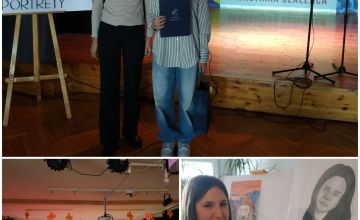 Ogólnopolski  Konkurs Plastyczno-Fotograficzny „PORTRETY”
- WYRÓŻNIENIE dla JULII BOBER 
