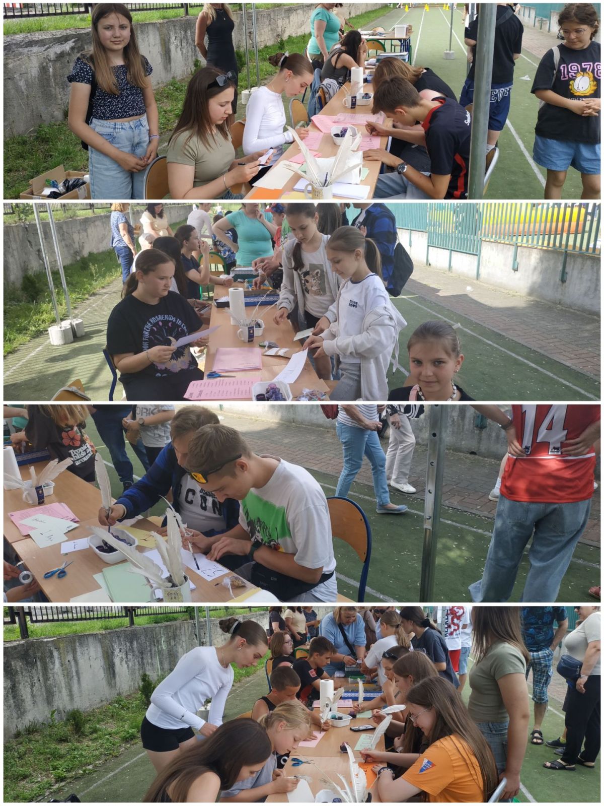 NAZWY ULIC Czeladzi  pisane GĘSIM PIÓREM