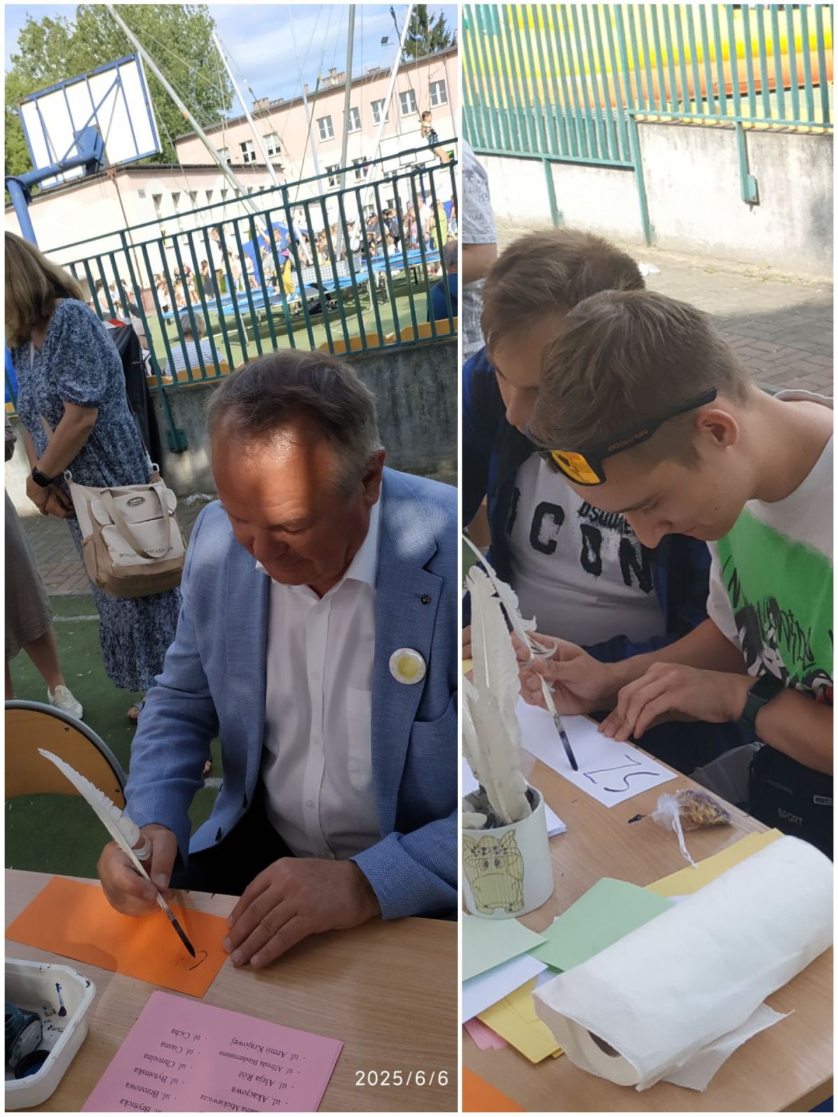 NAZWY ULIC Czeladzi  pisane GĘSIM PIÓREM