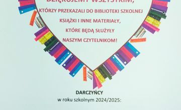 Podaruj książkę bibliotece