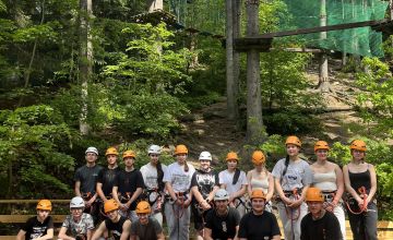 Pożegnalna wycieczka klasy 8a do Istebnej