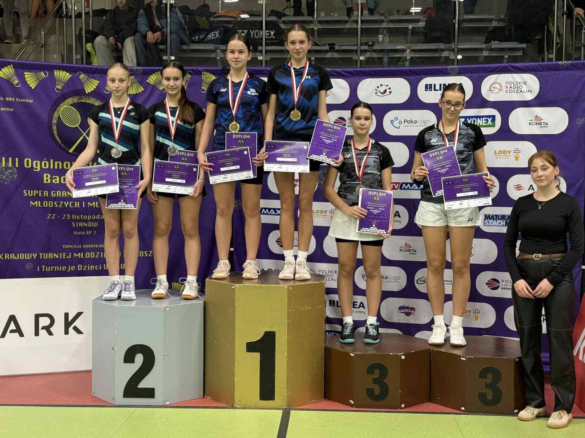 sukcesy Klaudii Wrześniewskiej w roku szkolnym 2025/2026 sukcesy Klaudii Wrześniewskiej w roku szkolnym 2025/2026