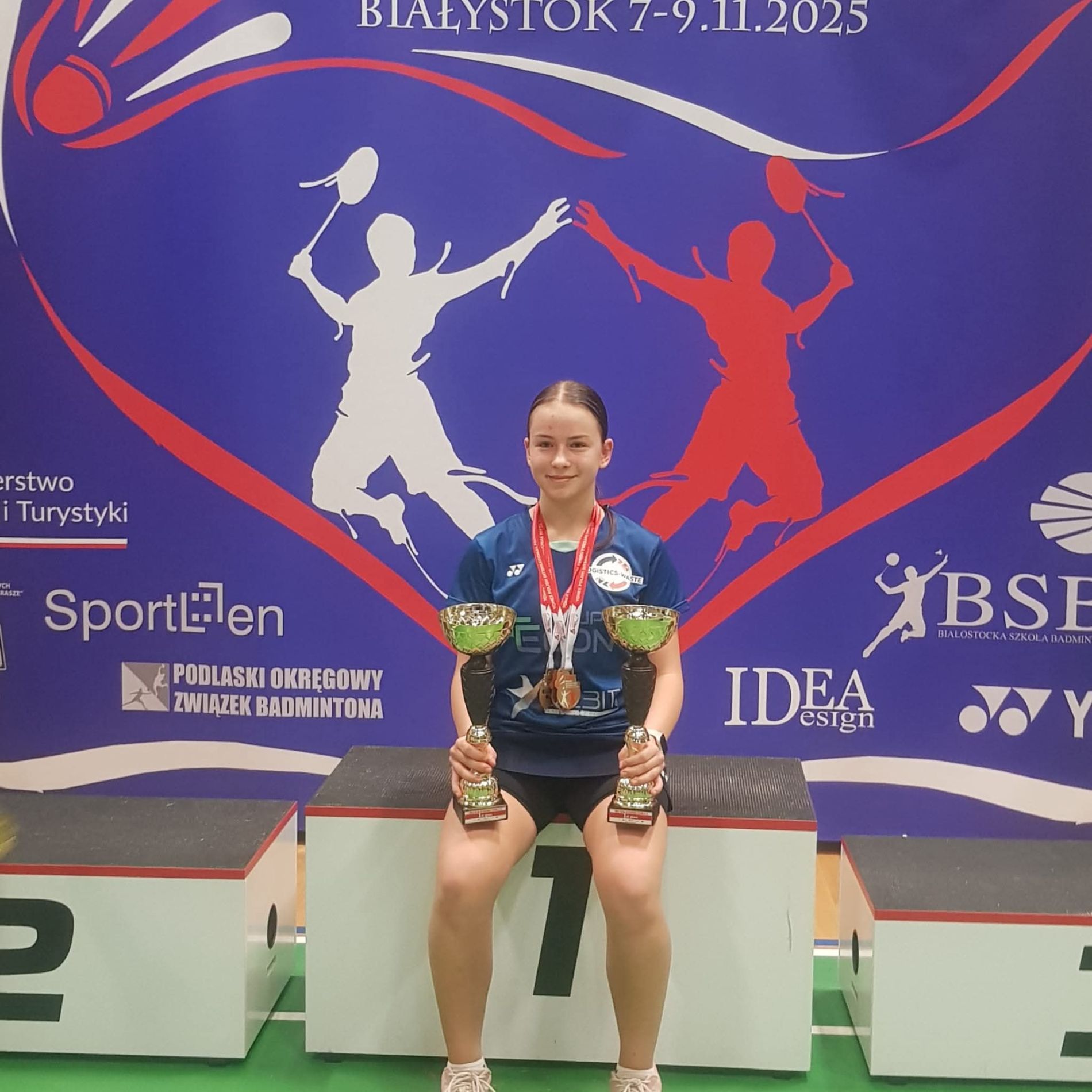 sukcesy Klaudii Wrześniewskiej w roku szkolnym 2025/2026 sukcesy Klaudii Wrześniewskiej w roku szkolnym 2025/2026