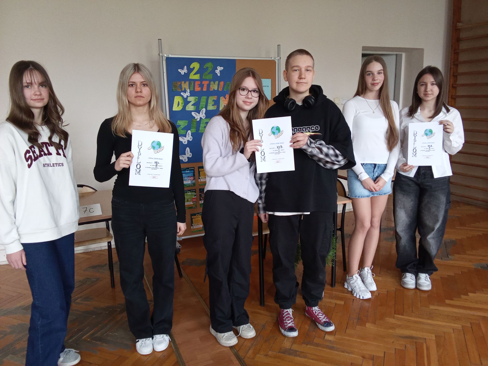 Dzień Ziemi klas 7 i 8