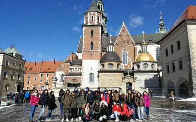 Erasmus + wycieczka do Krakowa