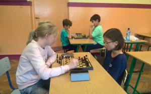 Mistrzostwa Szkoły w szachach klas 1-6